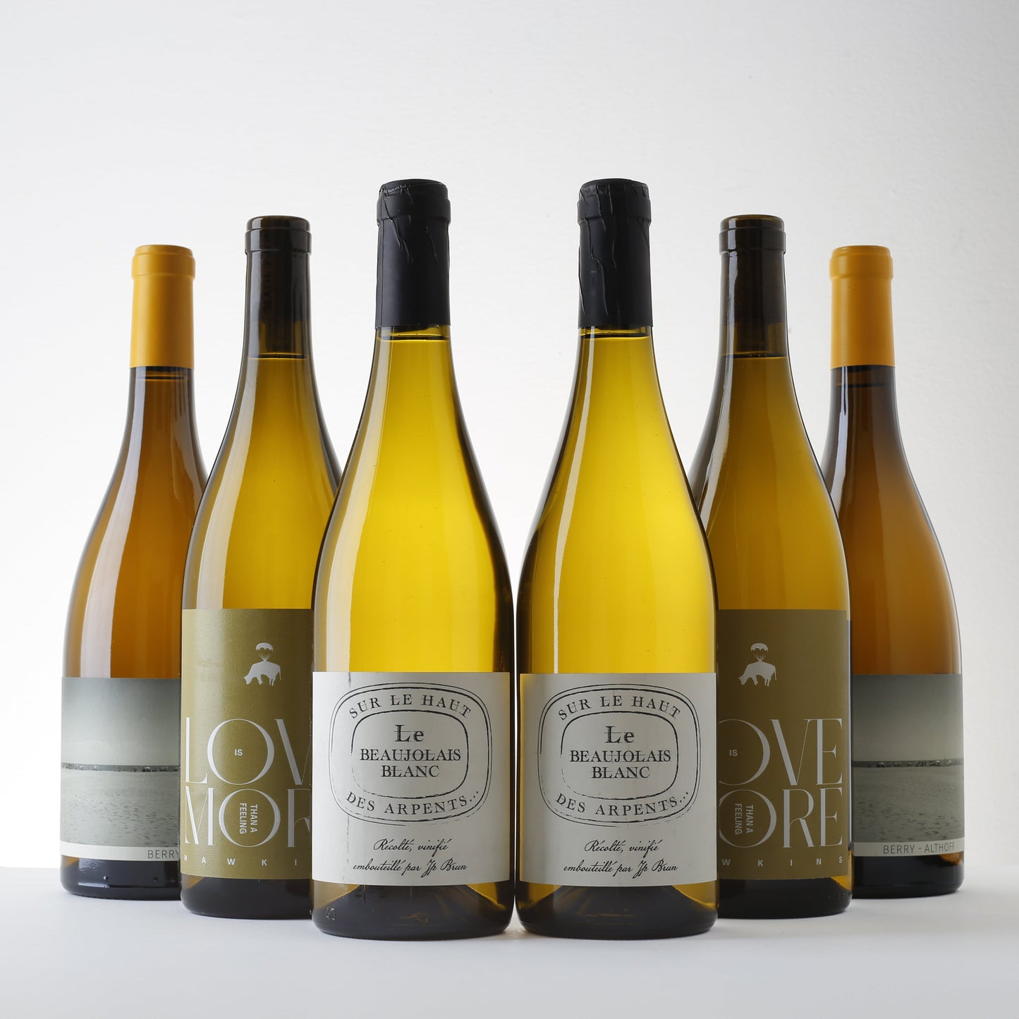 A Mix of Our White Wines