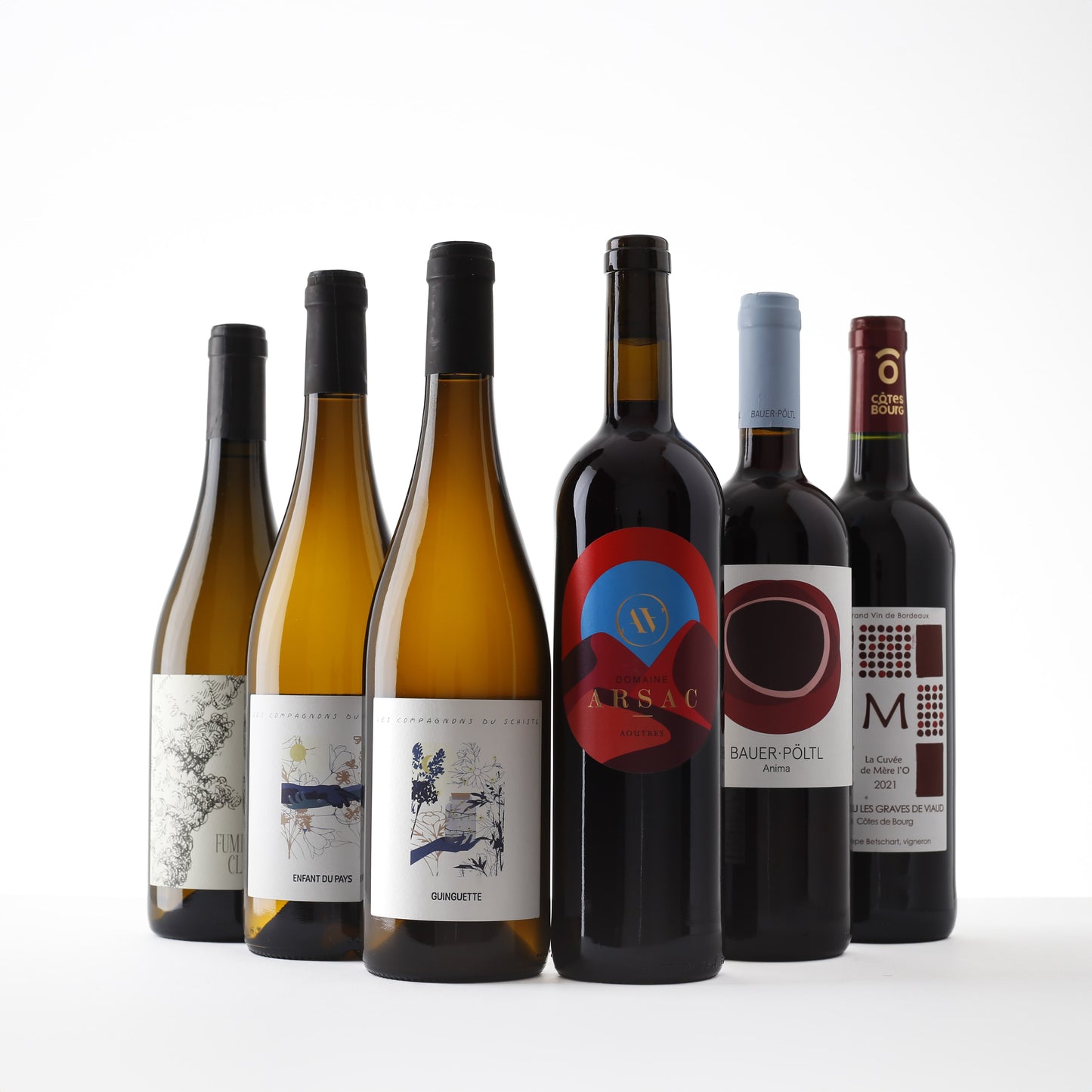 A Mix of Our Red & White Wines